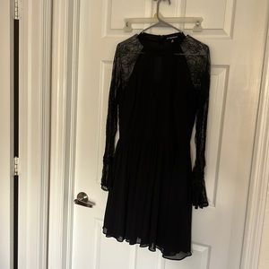 My Michelle black lace dress